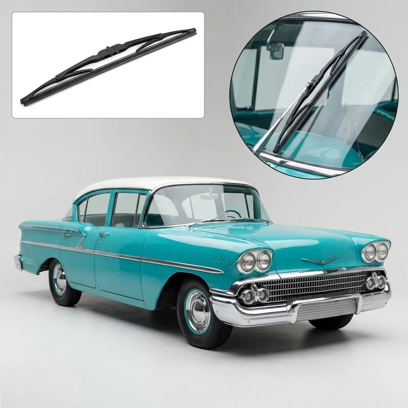 Driver Side Wiper Blade for Chevrolet Del Ray (1958 - 1958) - 1